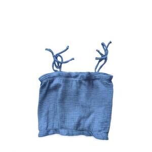 NEW TWEENSTYLE girl's gauze top in blue